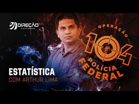 Estatística Polícia Federal - Curso Completo e Gratuito - Aula 1