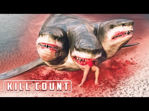 3 Headed Shark Attack (2015) Kill Count | Death Count | Carnage Count