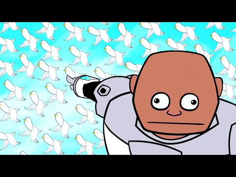 Guys look, a birdies!