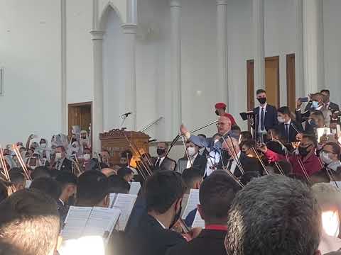 ÚLTIMO ENSAIO DO ANO  CCB BONFIM CABREÚVA - HINO 290 - OH! MARCHAI SOLDADOS - ENSAIO 26/12/2021