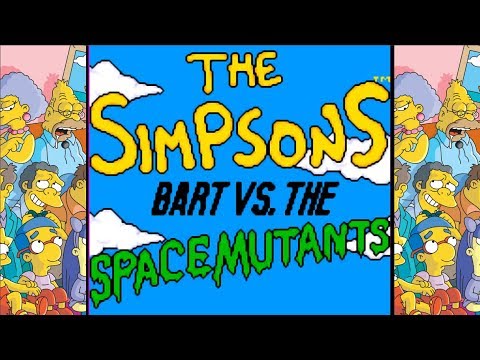 The Simpsons: Bart vs. The Space Mutants - Game Gear Complete Playthrough #15 【Longplays Land】