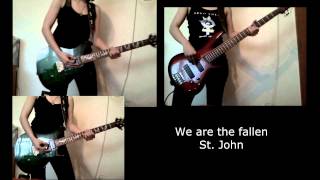 We are the fallen - St. John Guitar and Bass Cover