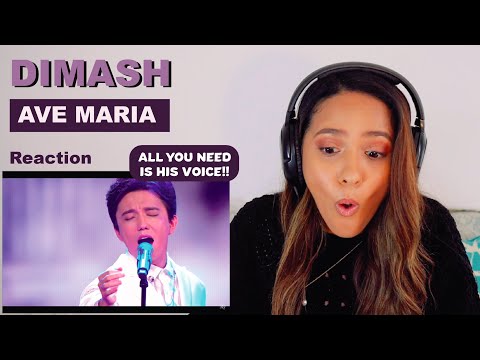 Dimash - AVE MARIA | REACTION!!