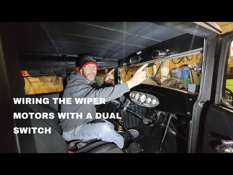 Dual Switch Wiper Motor gets Wired