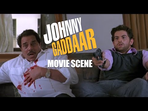 Neil Nitin Mukesh Shoots Dharmendra | Johnny Gaddaar | Movie Scene