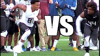 2017 The Opening Finals | WR vs DB 1 on 1&#39;s 🔥🔥
