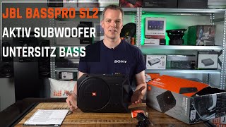 JBL BassPro SL2 - Aktivwoofer zum Einbau unter den Sitz im Auto