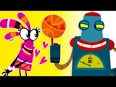 Приключения Куми-Куми, серия "Робот" в 4k целиком / Смешные мультики | Cartoons for Kids