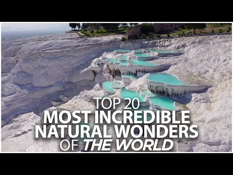 Top 20 Most INCREDIBLE Natural Wonders of the World - Travel Video - VacationNation