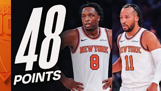 OG Anunoby - Jalen Brunson - New York Knicks - Minnesota Timberwolves