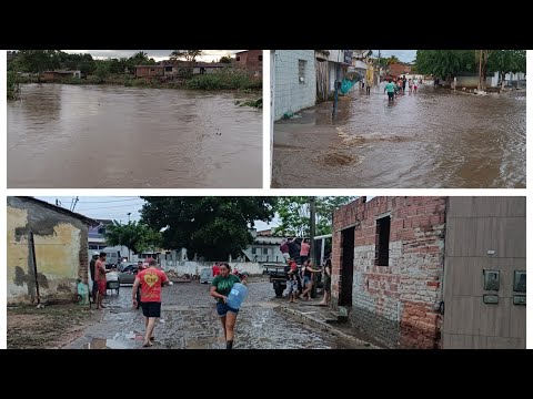 Fortes chuvas provocaram enchentes em Palmeirina PE 01/03/2026