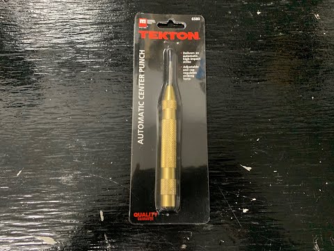 Tekton Automatic Center Punch Review