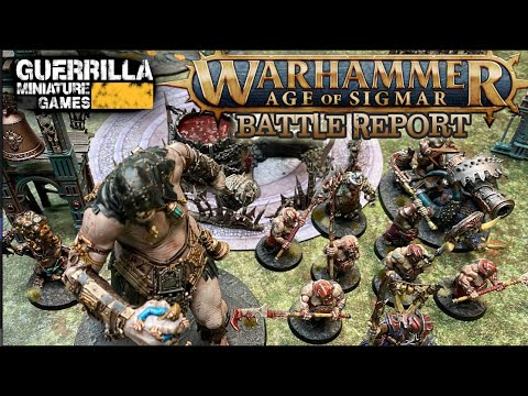 Warhammer: Age of Sigmar 3rd Ed Battle Report - Mawtribes vs. Cities of Sigmar