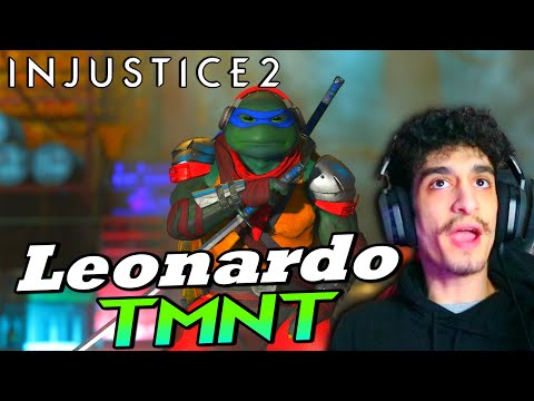 TMNT Leader SHOWS HOW ITS DONE!! | Injustice 2 - Leonardo *Online DISRESPECT*