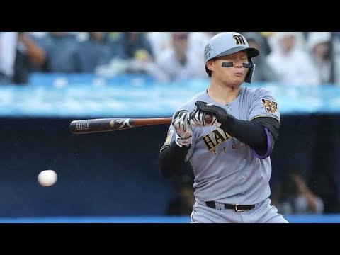 🚨阪神・森下翔太にまた死球…神宮騒然💥 2試合連続で左腕付近を直撃⚾️ 奥川の148キロに虎党大ブーイング😱 今季19個目の死球に衝撃🔥