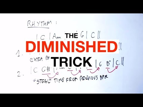 GORGEOUS Chord Progressions With Secondary Diminished Chords