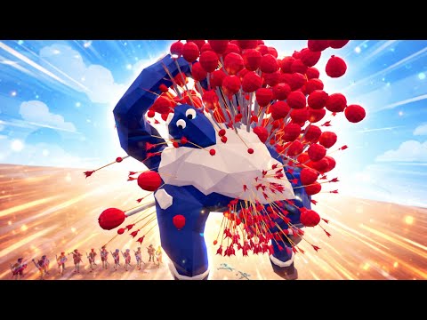 50x Baloon Archer vs Every Last Unit | Totally Accurate Battle Simulator TABS