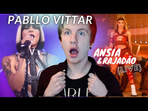 PABLLO VITTAR - ANSIA & RAJADAO  *I AM PABLLO* (LIVE) // REACTION