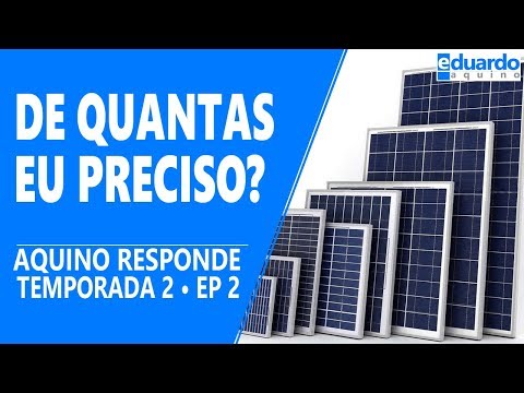 Quantas Placas Solar | Carga de Bateria | Energia Solar