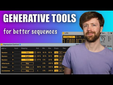 Generative Techniques for Bringing Your Ableton Sequences to Life