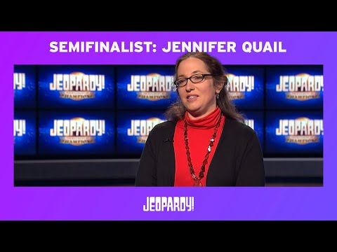 Semifinals Winners Circle: Jennifer Quail | Tournament of Champions 2021 | JEOPARDY!