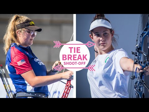 Miller versus Bazzichetto for compound cadet women’s world bronze | Fivics tiebreak