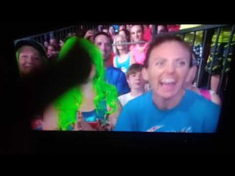 Jamie Rahn at the Stage 2 Finals - American Ninja Warrior 9