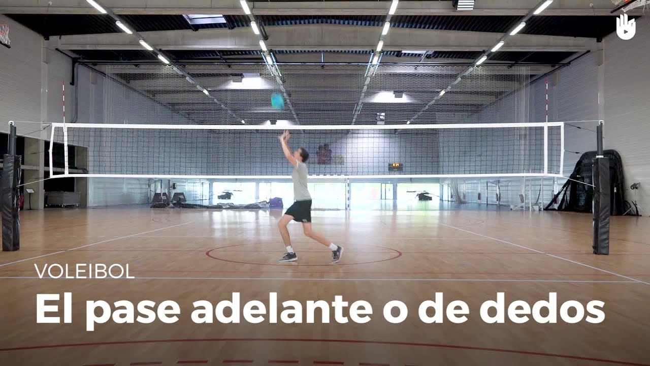 El pase adelante o de dedos | Voleibol