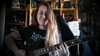 IMPALED NAZARENE- STEELVAGINA- GUITAR COVER