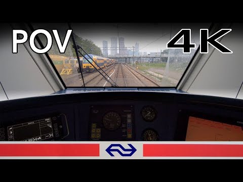TRAIN DRIVER'S POV Gouda Goverwelle - The Haque SLT 14th August 2019