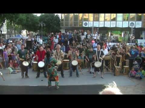 Benkagni et Dartagnan Camara de Wamali Percussions (1) africa fête 2013 marseille