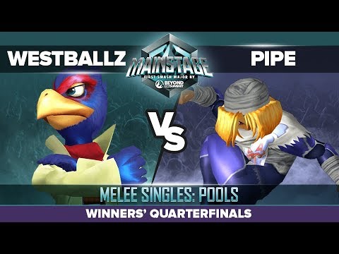 Westballz vs Pipe - Winners' Quarterfinals: Melee Singles Pools - Mainstage | Falco vs Sheik