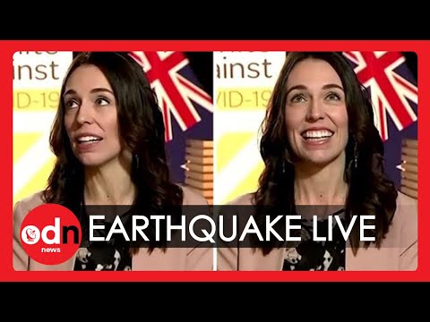 Earthquake Surprises New Zealand PM During Live Interview