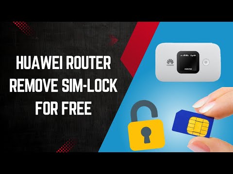 unlock huawei router simple steps