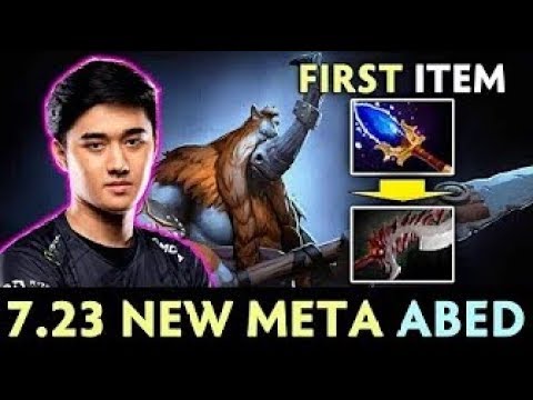 Abed NEW META — 7 23 FIRST ITEM Aghanim on mid Magnus