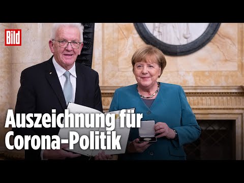 KONTROVERSE EHRE: Merkel erhält Staufermedaille für Corona-Politik – Kritik an Preisvergabe