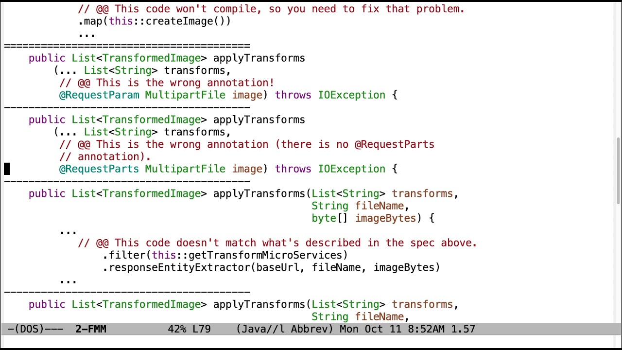 Walkthrough of Frequently Made Mistakes for Assignment 2
