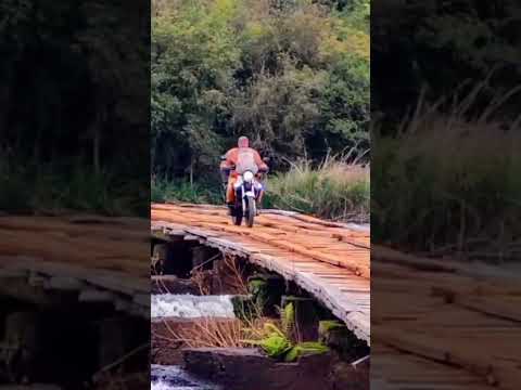 🌉 Ponte do Salto em Curva - Lode - Cartão-Postal Escondido de Frei Rogério Sobre o Rio Correntes SC
