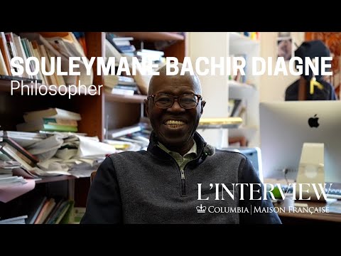 L'INTERVIEW: Souleymane Bachir Diagne