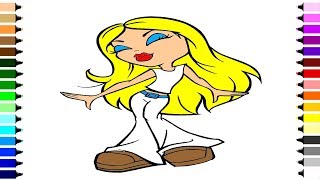 Bratz Coloring I Learn Colors I Coloring Pages