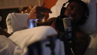 YFN Lucci Recording in The Hospital (Key To The Streets Remix)