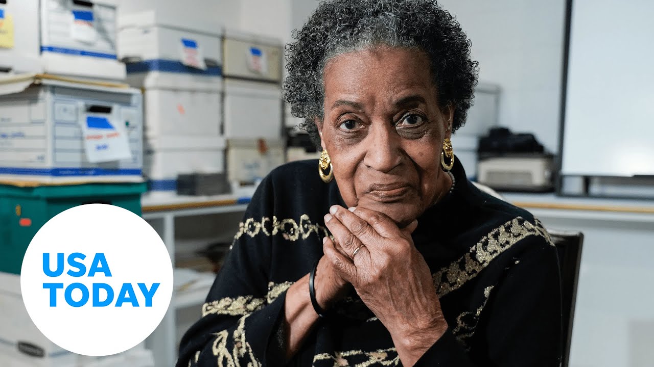 Myrlie Evers shows on sixtieth anniversary of her husband's assassination | USA TODAY thumbnail