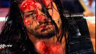 Most Brutal & Dangerous Fight in WWE History! Reigns vs Triple H! Bloddy Match! HD