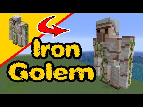 Minecraft Iron Golem Statue, Mob Build, Minecraft Iron Golem  - PS4, Xbox, Switch, PC, Pocket