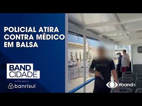 Policial militar atira contra médico