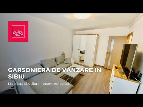 Garsoniera De Vanzare In Sibiu - Etaj 1/4 - Pretabila Investitii