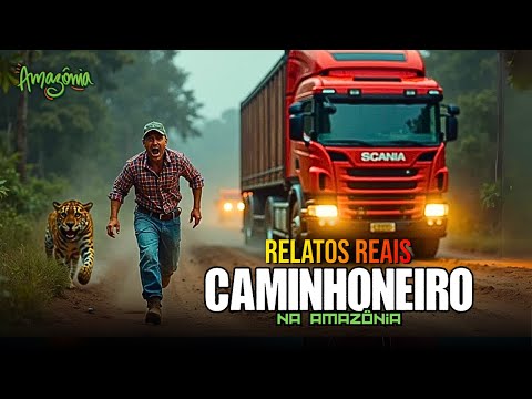 6 RELATOS REAIS DE CAMINHONEIROS NO AMAZONAS QUE DEIXARÁ VOCÊ SEM SONO