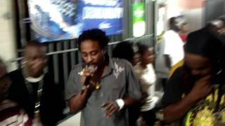 Isasha and Jah Bami free styling in the streets of Bahamas 242.... Reggae All Star