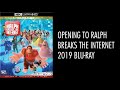 Opening To Ralph Breaks The Internet 2019 Blu Ray