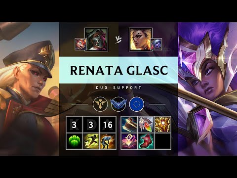 Renata Glasc Support vs Rell - EUW Diamond Patch 25.07